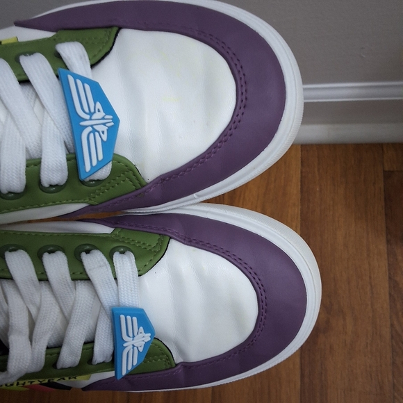 Disney Pixar Toy Story Buzz Lightyear Men's Lace Up Shoes Sneakers, Size 7 - Picture 7 of 8